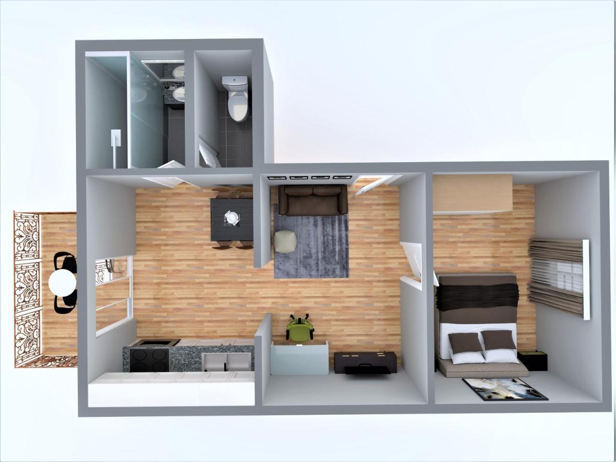 אבוויל L'Avocette Doree - Appartement Confort - Centre Ville מראה חיצוני תמונה