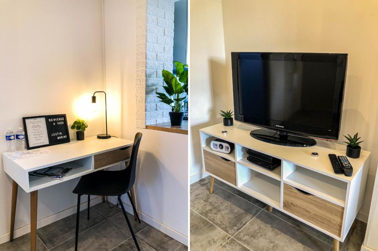 אבוויל L'Avocette Doree - Appartement Confort - Centre Ville מראה חיצוני תמונה
